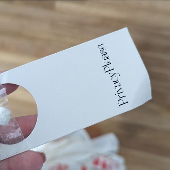 Privacy Please Beldon Maxi Dress in Cream and Red NWT - Picture 6 of 6